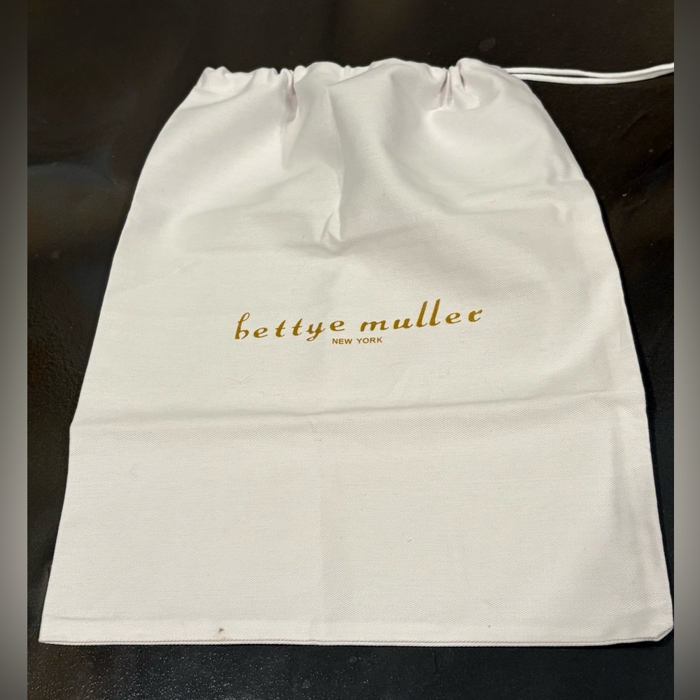 Bettye Muller Shoe Drawstring Dust Bag Closet Storage Travel Designer Sack